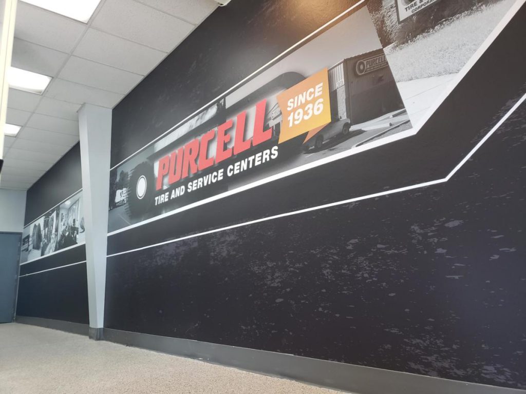 Purcell Tire And Service Centers indoor signage