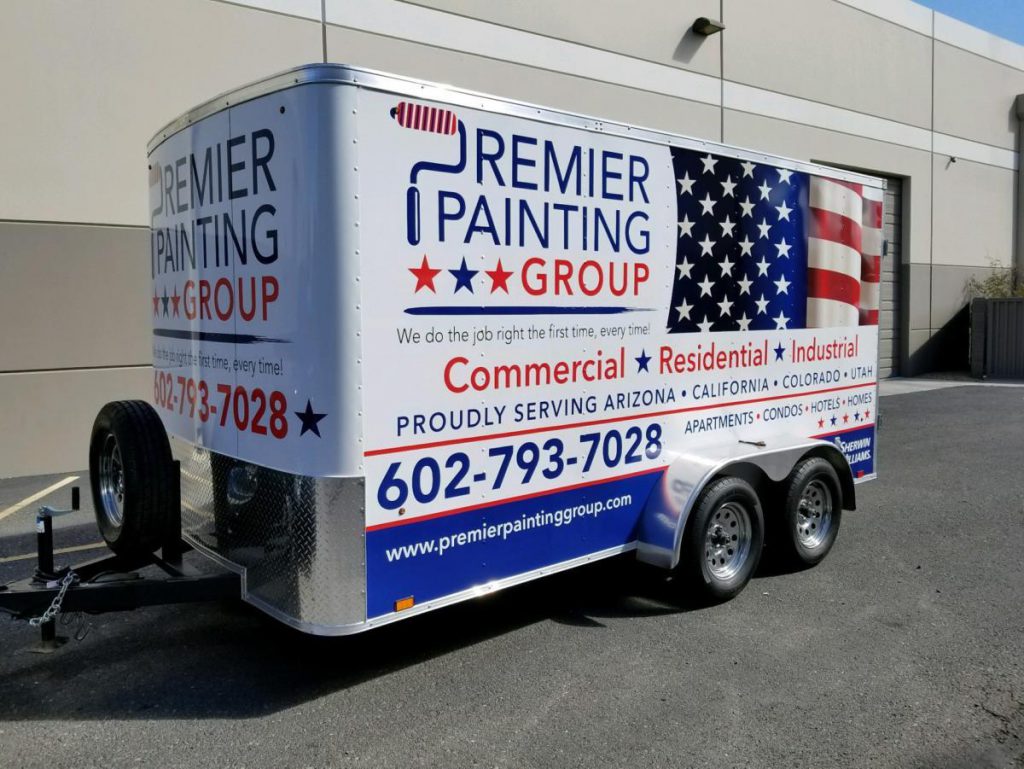 Premier Painting Group Vehicle Wraps
