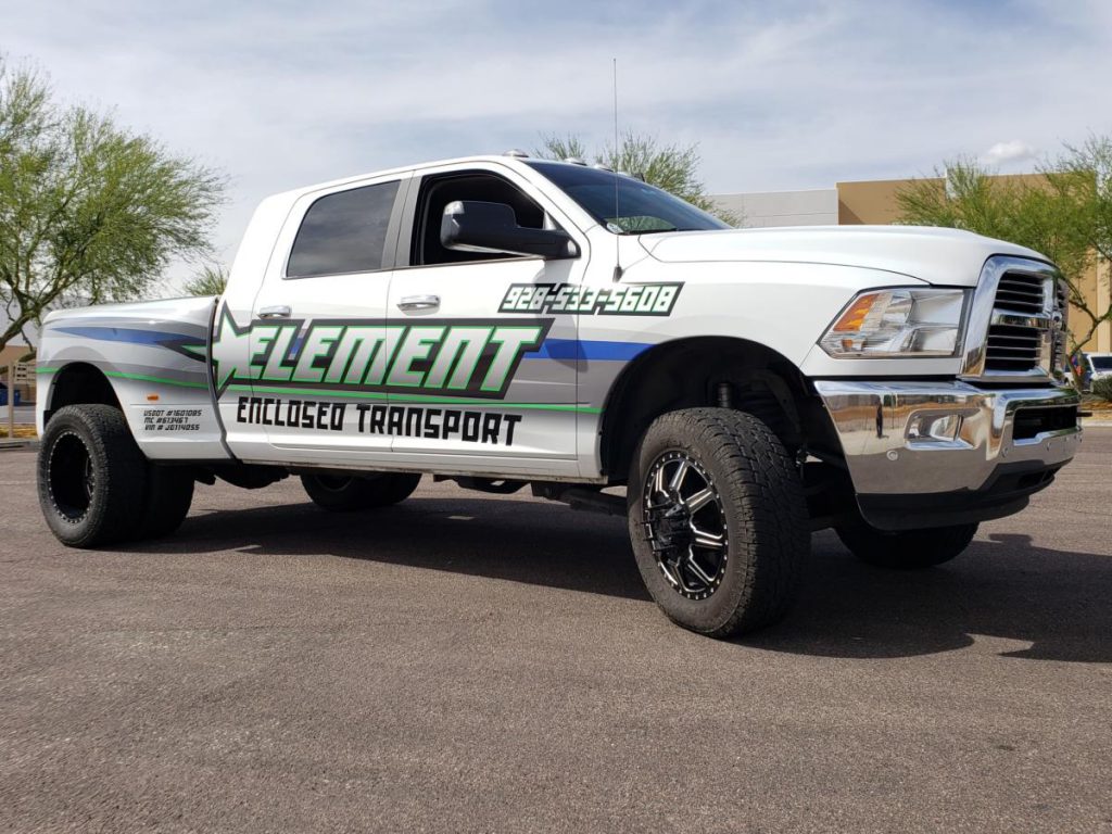 Vehicle Wrap with Element Design