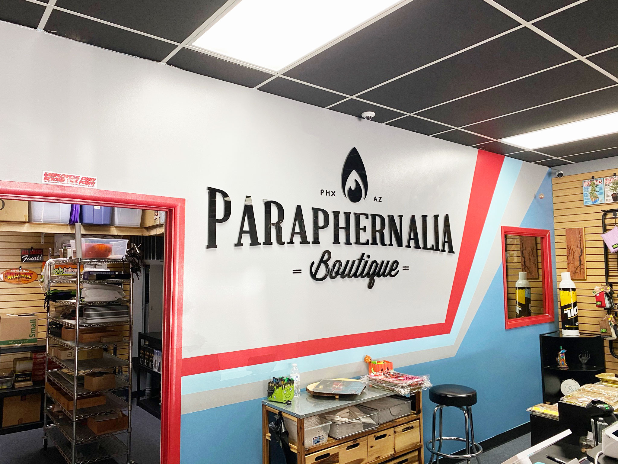 Paraphernalia Boutique Indoor Wall