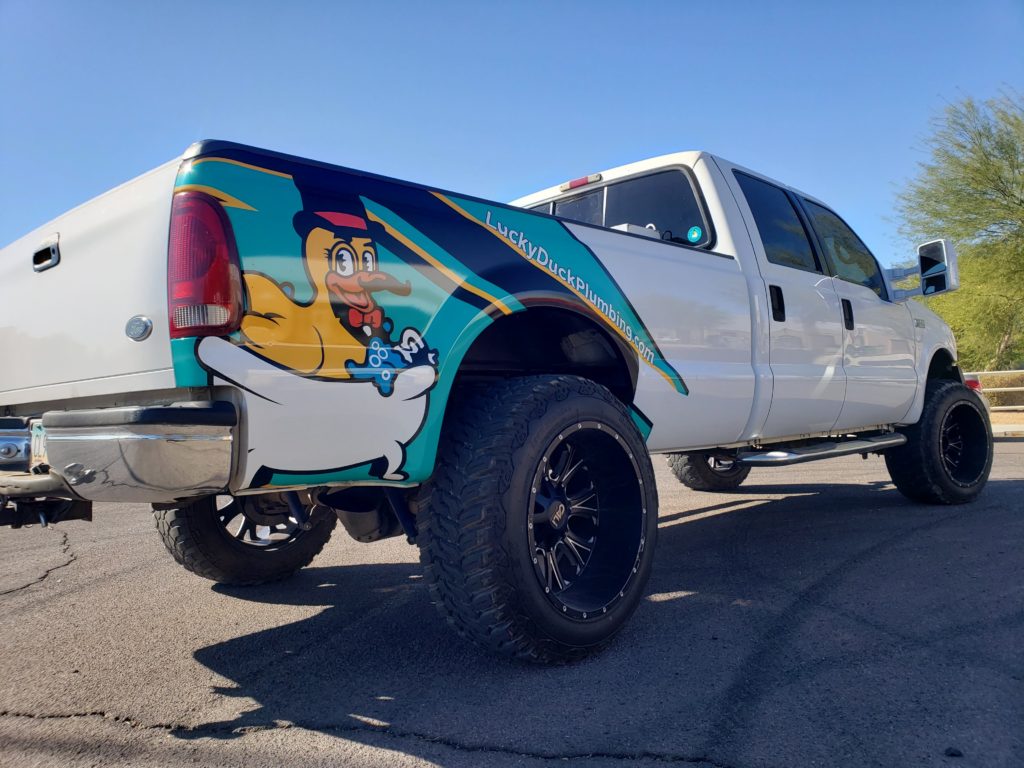 Ford F-350 Vehicle wrapping