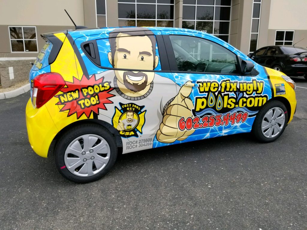 Ugly Pools Car Wrapping