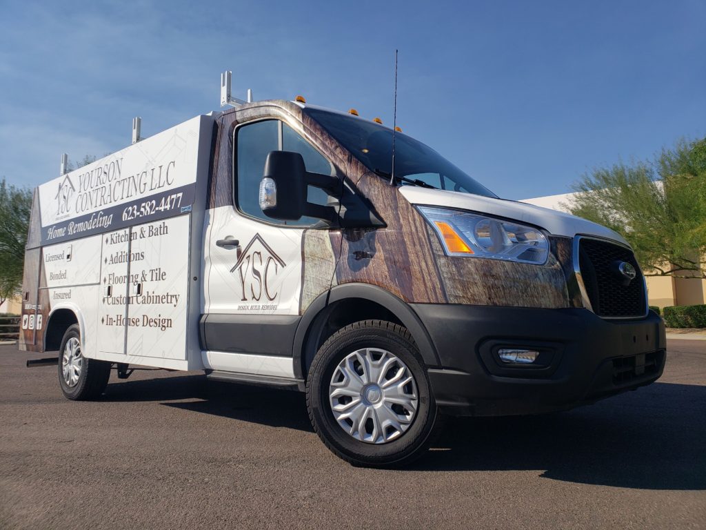 Yoursonvan wrapping services